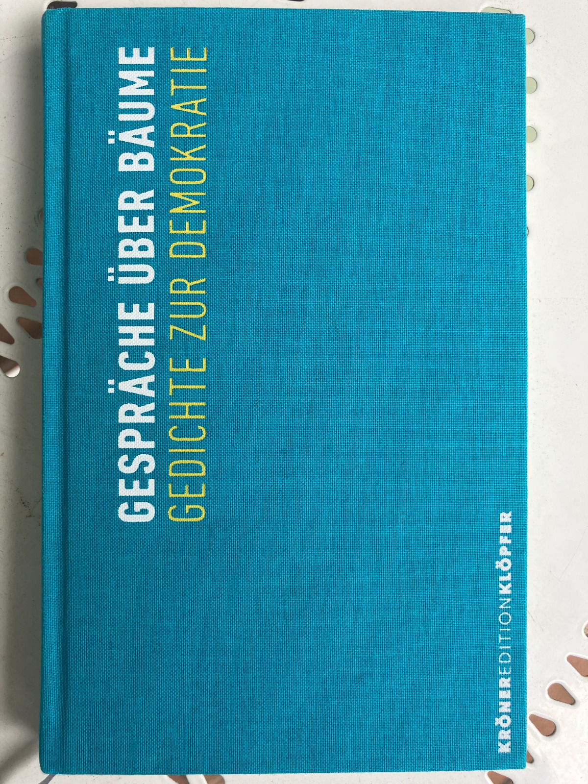 Cover von Gespräche über Bäume